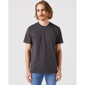 Wrangler Sign Off Tee Faded Black T-Shirt in XXL für Herren