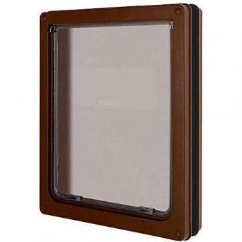 Porta D'accesso per Cane Grande Marrone Pet Mate