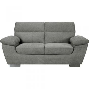 Canapé Dallas double – 169 × 88 × 90 cm – couleur gris