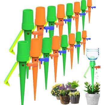 AutoDrip 12-PCS Dripper Spike Bundle – Indoor Plant Watering Tool