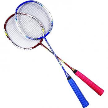 2PCS Lightweight Full Carbon Badminton Racket 4U Offensive LJ3014JXD