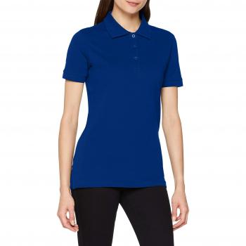 HRM Damen Basic Polohemd royalblau, Gr. XL