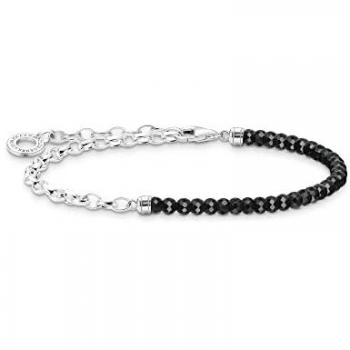Pulsera de Charm de Plata 925 con Ónix