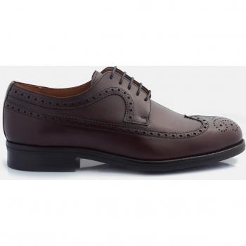 Calfskin Perforated Derby – Silbon Classic