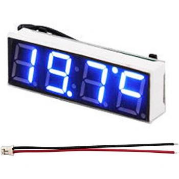 Multi-Use LED Desktop Clock with Thermometer