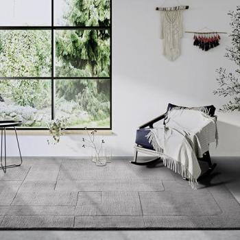 Villeroy & Boch Wollteppich »Charlotte«, 10 mm Höhe, Handgewebt, Wolle, Natur, Wohnzimmer, Boho