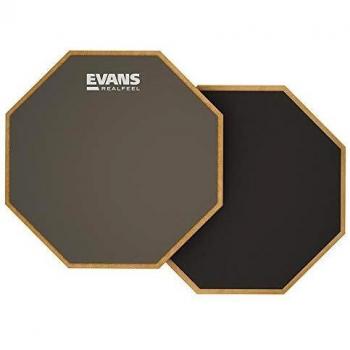 Evans Schlagzeug Evans RF-6D Practice Pad Übungspad Doppelseitig 6 Zoll, Evans Übungspad