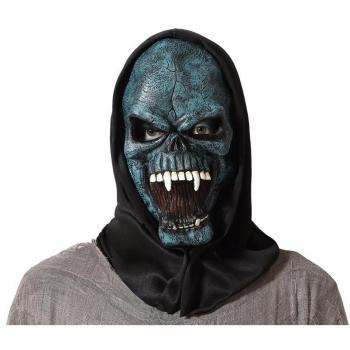 Carnival Blue Fang Skull Mask