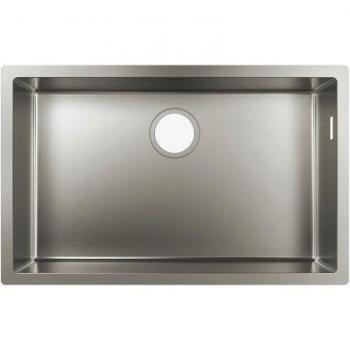 Lavandino Hansgrohe S719-U660, sottotop inox, 660 mm di larghezza