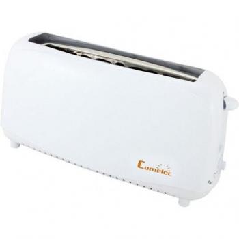 750W White Toaster with Defrost Function COMELEC TP1709
