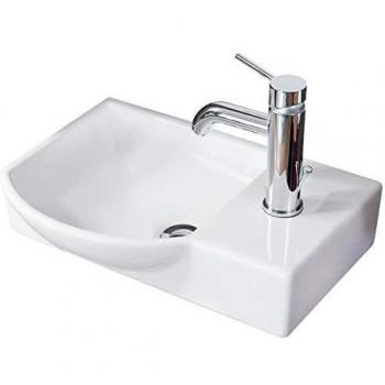 FACKELMANN SBC Waschbecken für Badmöbel Becken links 45 cm