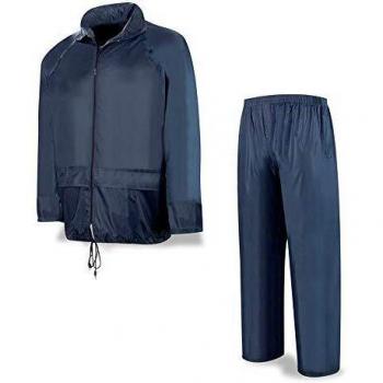 Traje De Agua Poliester/Pvc C/Azul T/L