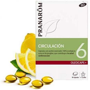 Pranarom Oleocaps+ 6 Circulación 30 Cápsulas
