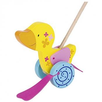 Goki Sliding Animal Duck
