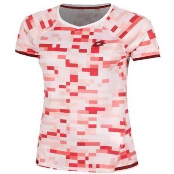 Lotto Tech III Damen T-Shirt kurzarm in Apricot, Größe XL
