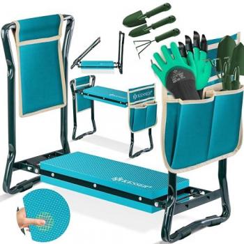 Set Giardinaggio Kesser 2‑in‑1 con Borse Attrezzi