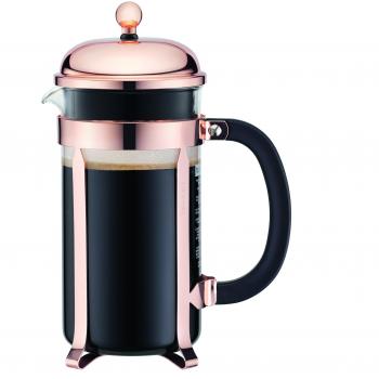 Bodum CHAMBORD Classic French Press Coffee Maker with Stainless Steel Frame