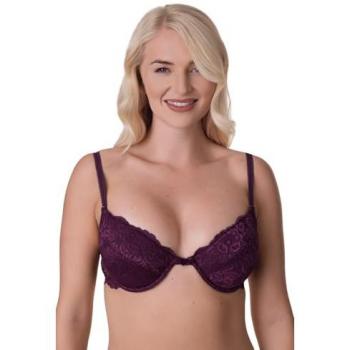 Lavish Aubergine Lace Underwire Bra – Camille 34D