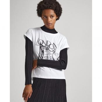 Camiseta Pepe Jeans mujer manga corta Happy