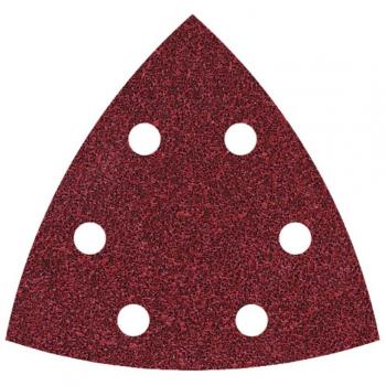 Set de feuilles abrasives Delta Wolfcraft 1857000 perforé grain 60‑120‑240 95 mm 20 pièces