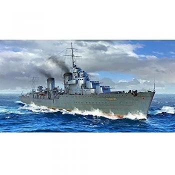 Maquettes bateaux TRUMPETER modèles navals 1/350 destroyer Russe Taszkient 1942