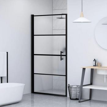 Porte de douche 91x195 cm Verre trempé demi-dépoli Prolenta