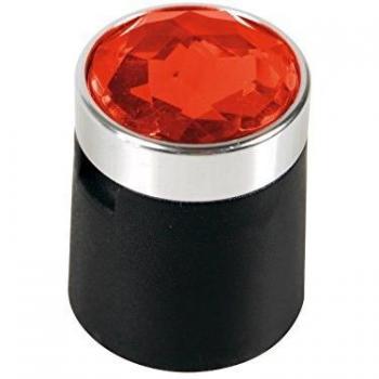 Copribulloni Inserto Crystal Rosso 17 mm