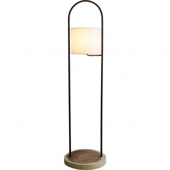 SalesFever Aaliyah‑Stativlampe – Handarbeit, kein Lampenlicht, mit Pflanzhalter