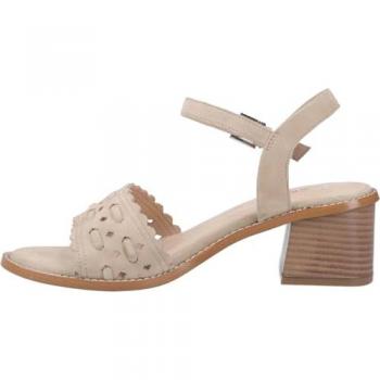 Vrouwelijke Hush Puppies Lacie Suede in Taupe