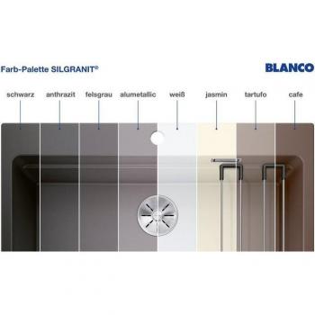 Évier Blanco Etagon 6 Café avec commande excentrique