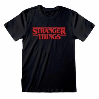 Ropa Unisex Stranger Things Black Print