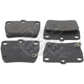 MAPCO 6603 rear brake pads