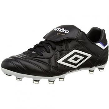 Umbro Speciali Eternal Pro Hg 6‑Size Black & White Cleats (Unisex)