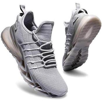 Women's Deevike Walking Sports Shoes – Grey White, 40