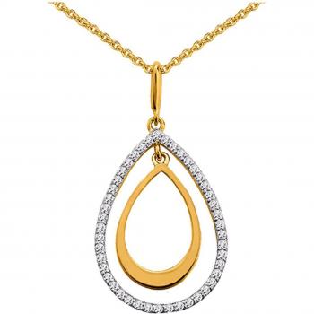 OrPlaque Scarlett – Collier 2 tons [P2229]