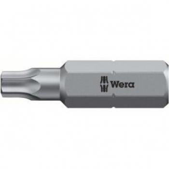 Bit Torx Wera 867/1 Z TX 6, 25 mm, 1/4 pollice
