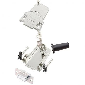 Encitech D45ZF09-DBS-W-K D-SUB Buchsenleiste 9-polig 45° Lötkelch