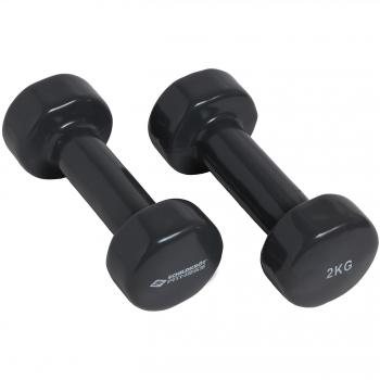 Schildkröt Vinyl Hanteln 2 kg (2er Set)