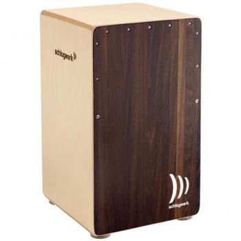 Dual‑Tone Cajon CP408 2inOne in Dark Oak