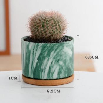 Mini Dekor Blumentopf für Schreibtisch