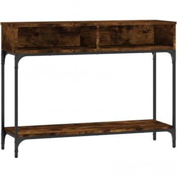 Console en bois d'ingénierie + structure métallique – 100 × 305 × 75 cm