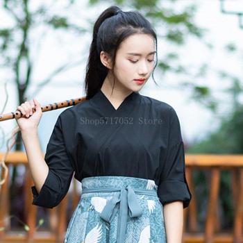 Crane Print Women's Kimono Haori Yukata