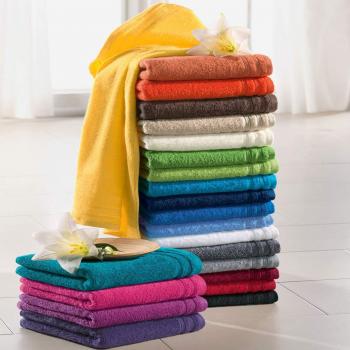 Badetuch Heidelberg 100% Baumwolle lila 100x150 cm Erwin Müller