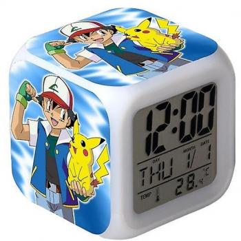 Reloj LED Pikachu con Fecha y Hora