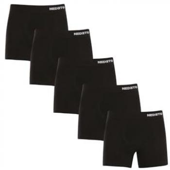 Boxers Nedeto 5 Unidades Bambu Preto
