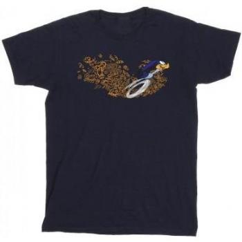 Road Runner Design Looney Tunes Girls' Cotton ACME Doodles T-Shirt