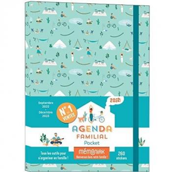 Agenda familial Mémoniak pocket, sept. 2022