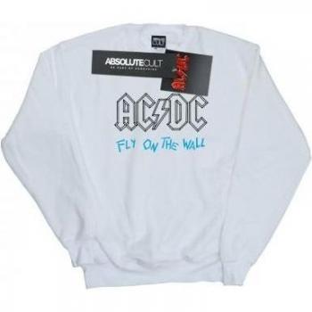 Ropa de Fandom AC/DC Niño Capucha Fly On The Wall 12-13 Blanco