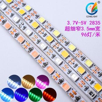 Czinelight 2835 SMD LED Leiste 5V 3,5mm 96LED/m 5m