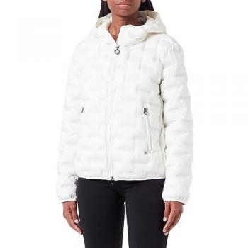 Damen Blouson aus recyceltem Material in ecru